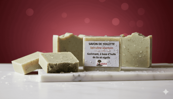 Savon Spiruline plantain, LAHMA