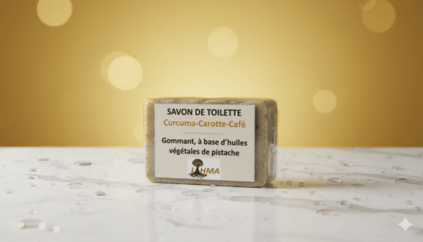 Savon Gommant (Curcuma- carotte-Café)